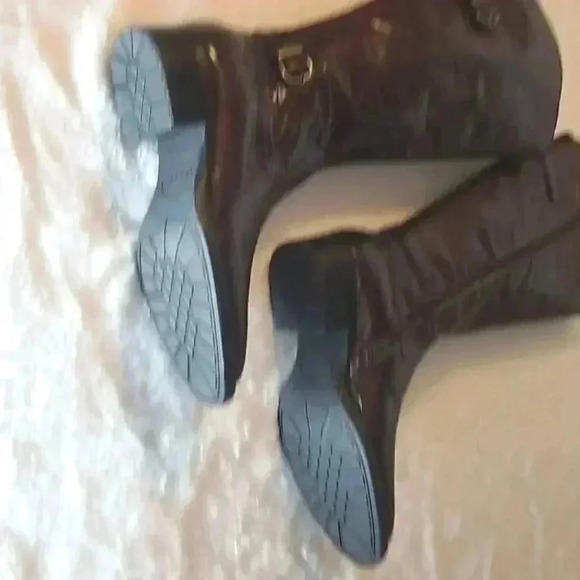 Born wrinkled leather boots - Picture 10 of 12